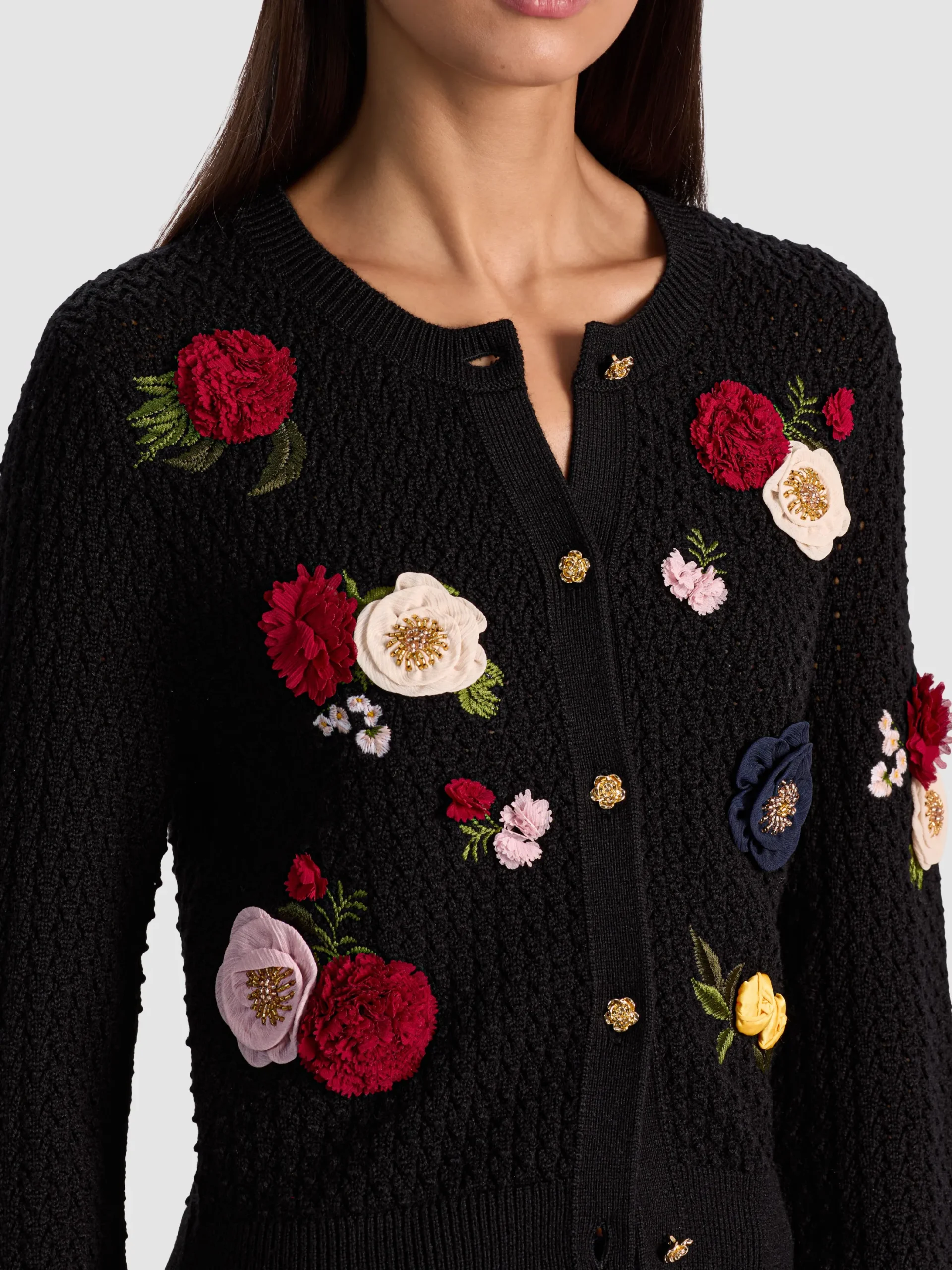 DOLLIE FLORAL CARDIGAN