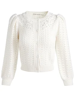 DORIS EMBELLISHED CARDIGAN