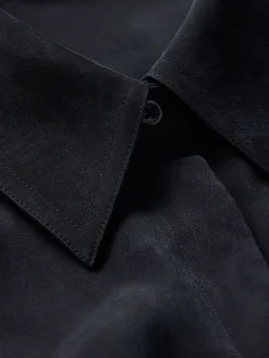 EDIE SEAMED CORSET BUTTON DOWN