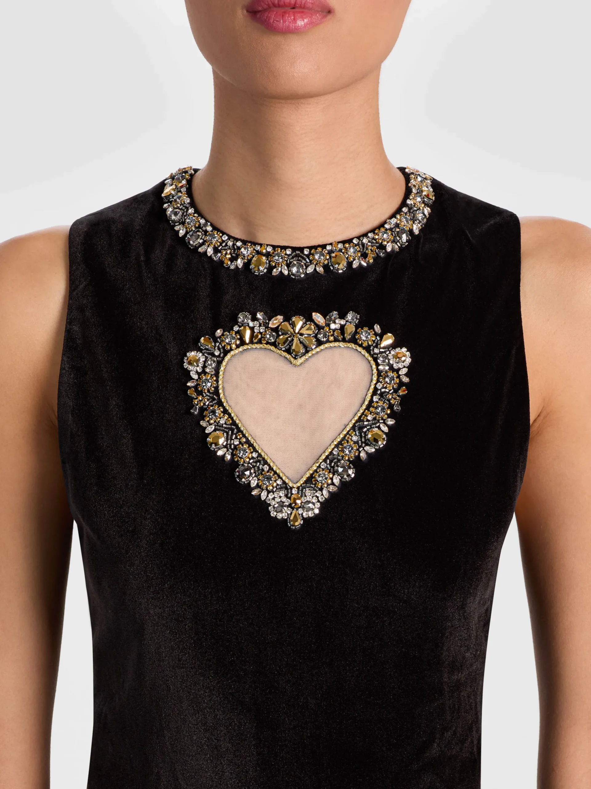 ELLA VELVET MINI DRESS