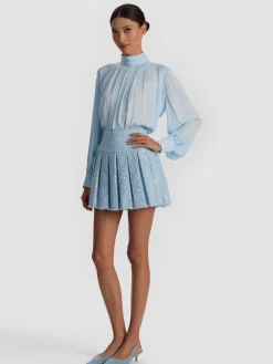 EMILIE TWEED MINI SKIRT