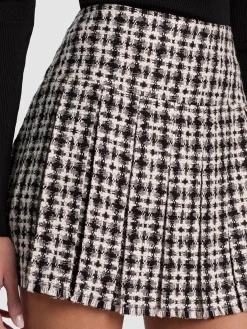 EMILIE TWEED MINI SKIRT