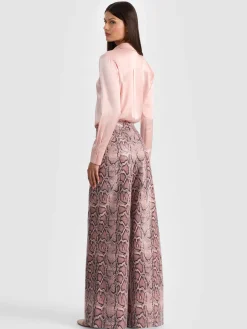 ERIC VEGAN SNAKESKIN PANT