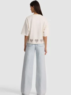 EVAN HEART CUTOUT TEE