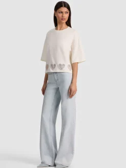 EVAN HEART CUTOUT TEE