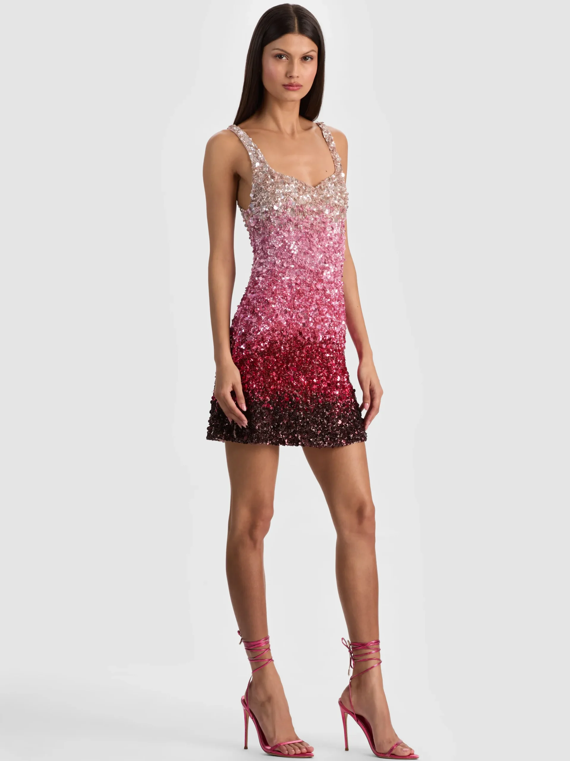 EVE EMBELLISHED MINI DRESS