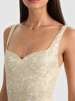 EVE EMBROIDERED MINI DRESS