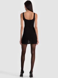 EVE MESH MINI DRESS