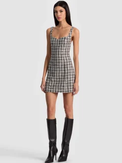 EVE TWEED MINI DRESS