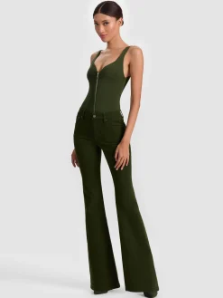 EVE ZIP FRONT BODYSUIT