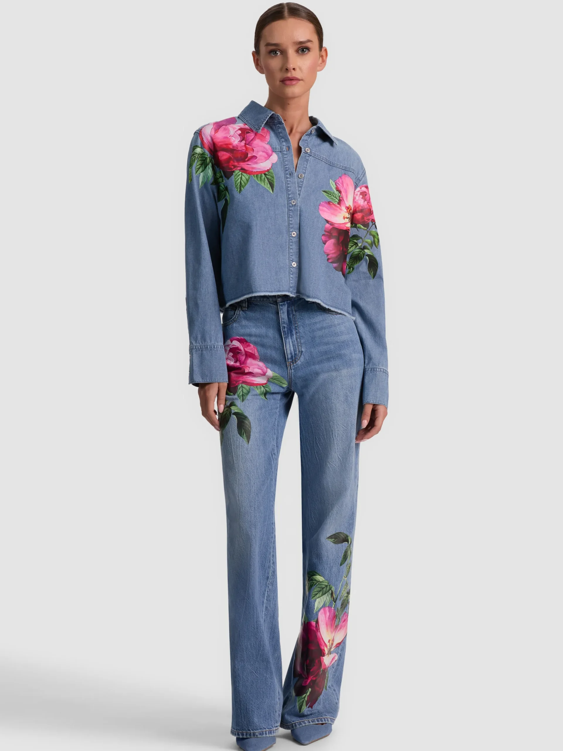 FINELY DENIM BUTTON DOWN