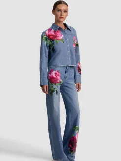 FINELY DENIM BUTTON DOWN