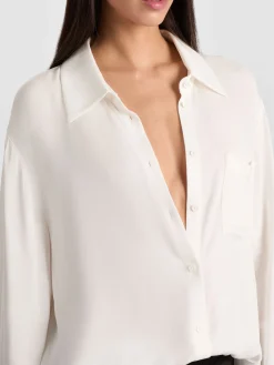 FINELY OVERSIZED BUTTON DOWN