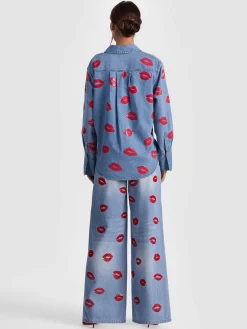 FINELY OVERSIZED BUTTON DOWN