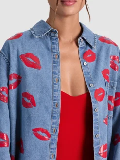 FINELY OVERSIZED BUTTON DOWN