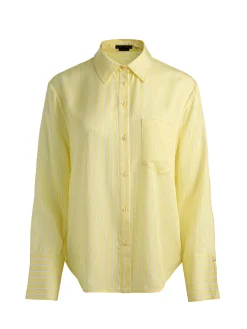 FINELY PINSTRIPED BUTTON DOWN