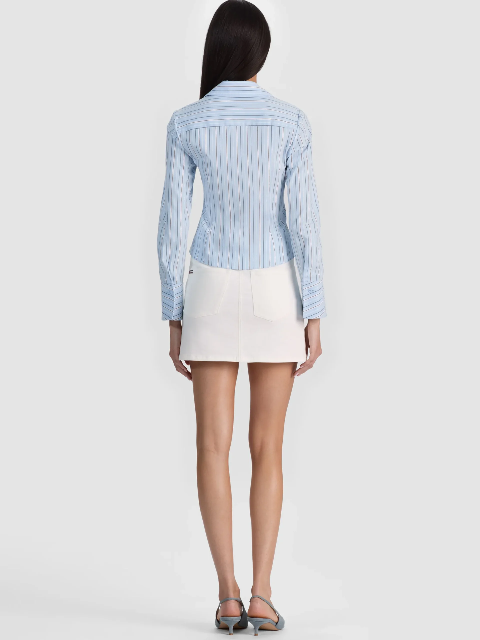 FREYA BUTTON DOWN TOP