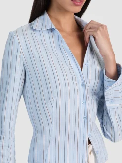 FREYA BUTTON DOWN TOP