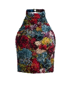 GATZ EMBELLISHED TOP