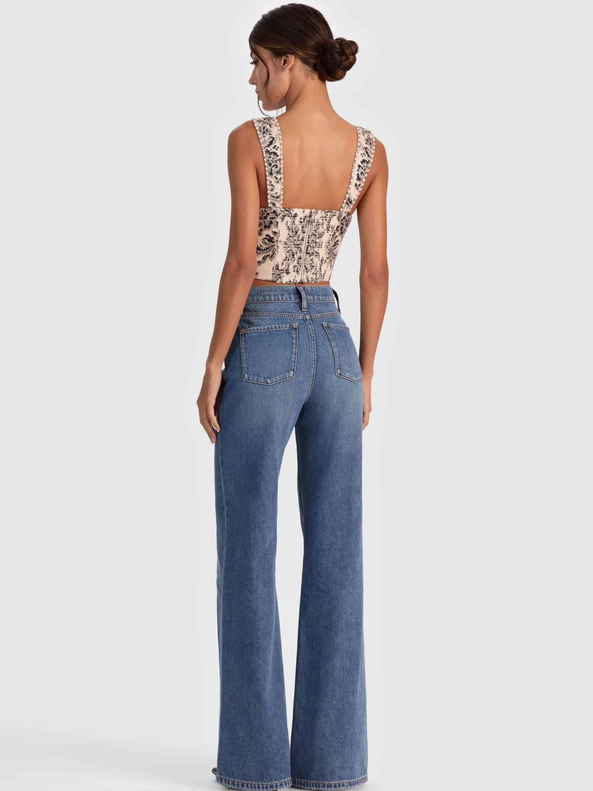 GUINEVERE EMBELLISHED BUSTIER