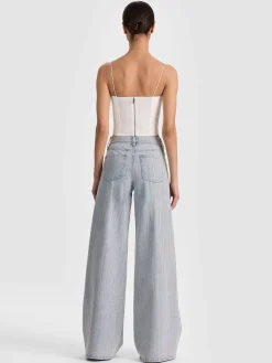 HALLIE EMBELLISHED PEEKABOO TOP