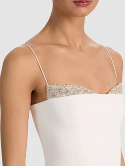 HALLIE EMBELLISHED PEEKABOO TOP