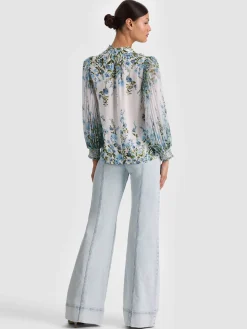 ILAN BUTTON DOWN BLOUSE