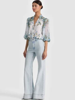 ILAN BUTTON DOWN BLOUSE