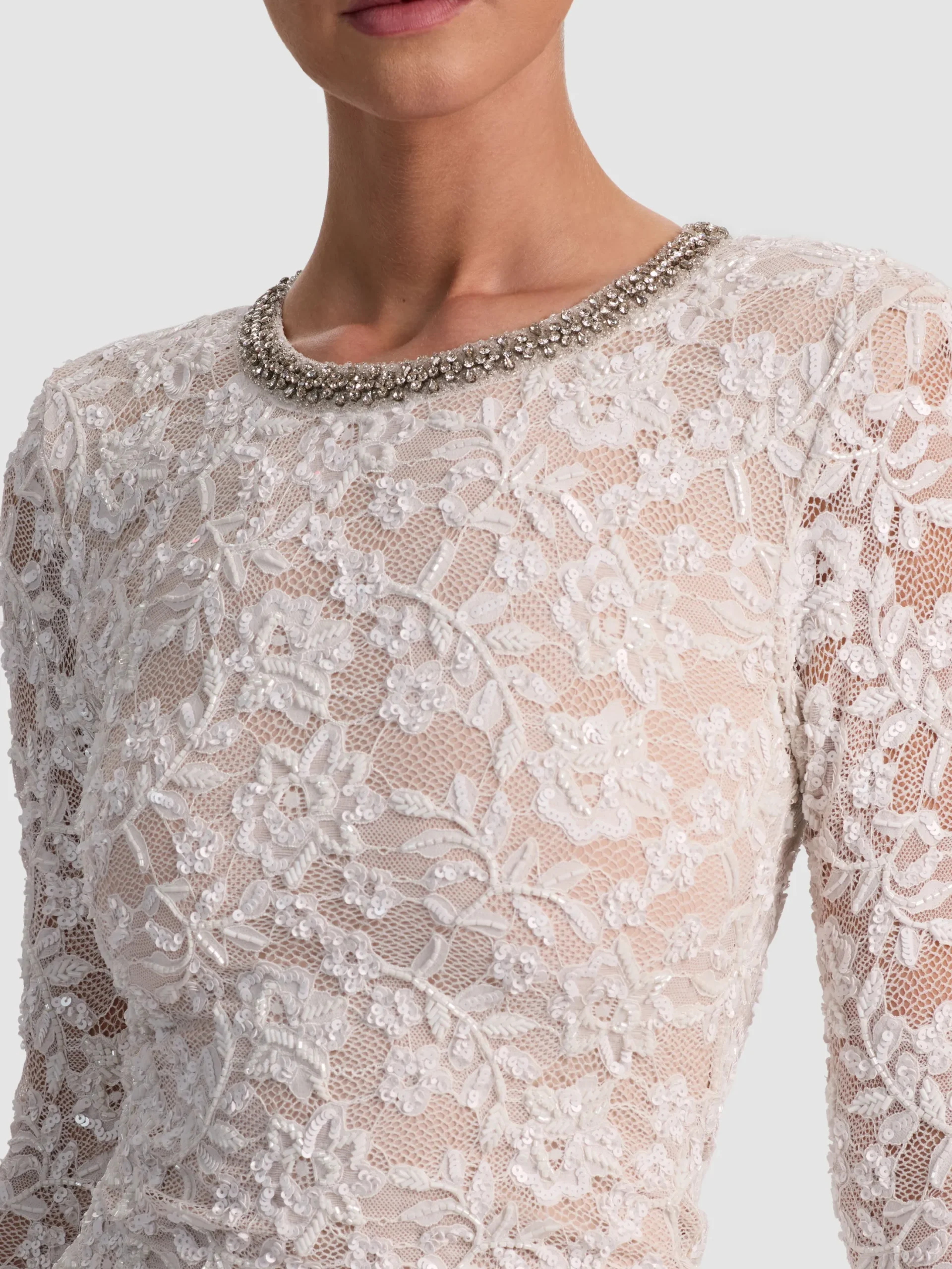 INKA LACE MINI DRESS