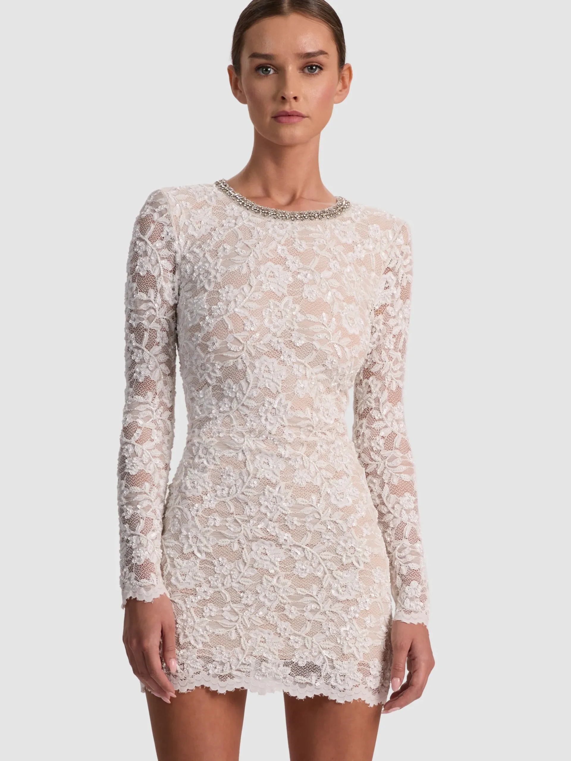 INKA LACE MINI DRESS