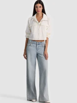 JAMES FUNNEL NECK CROPPED PARKA