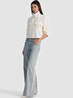 JAMES FUNNEL NECK CROPPED PARKA