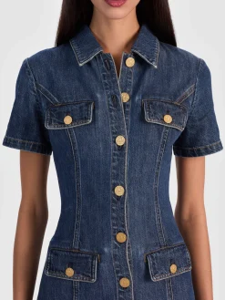 JAMIE DENIM MINI DRESS