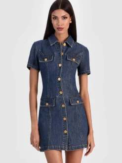 JAMIE DENIM MINI DRESS