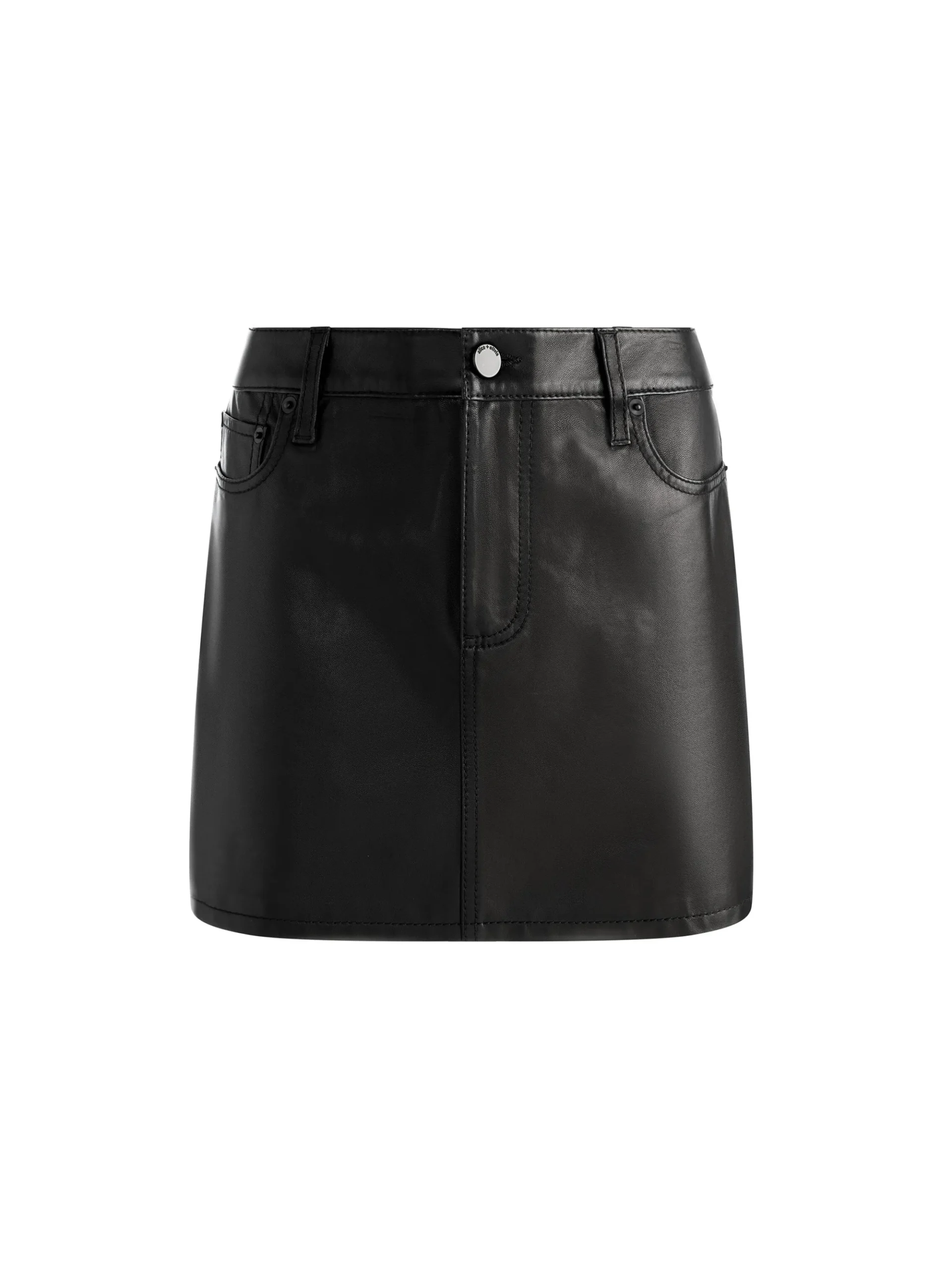 JOSS LEATHER MINI SKIRT