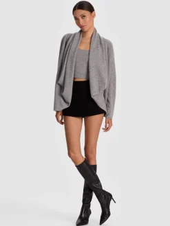 JULES CASHMERE DRAPED PULLOVER