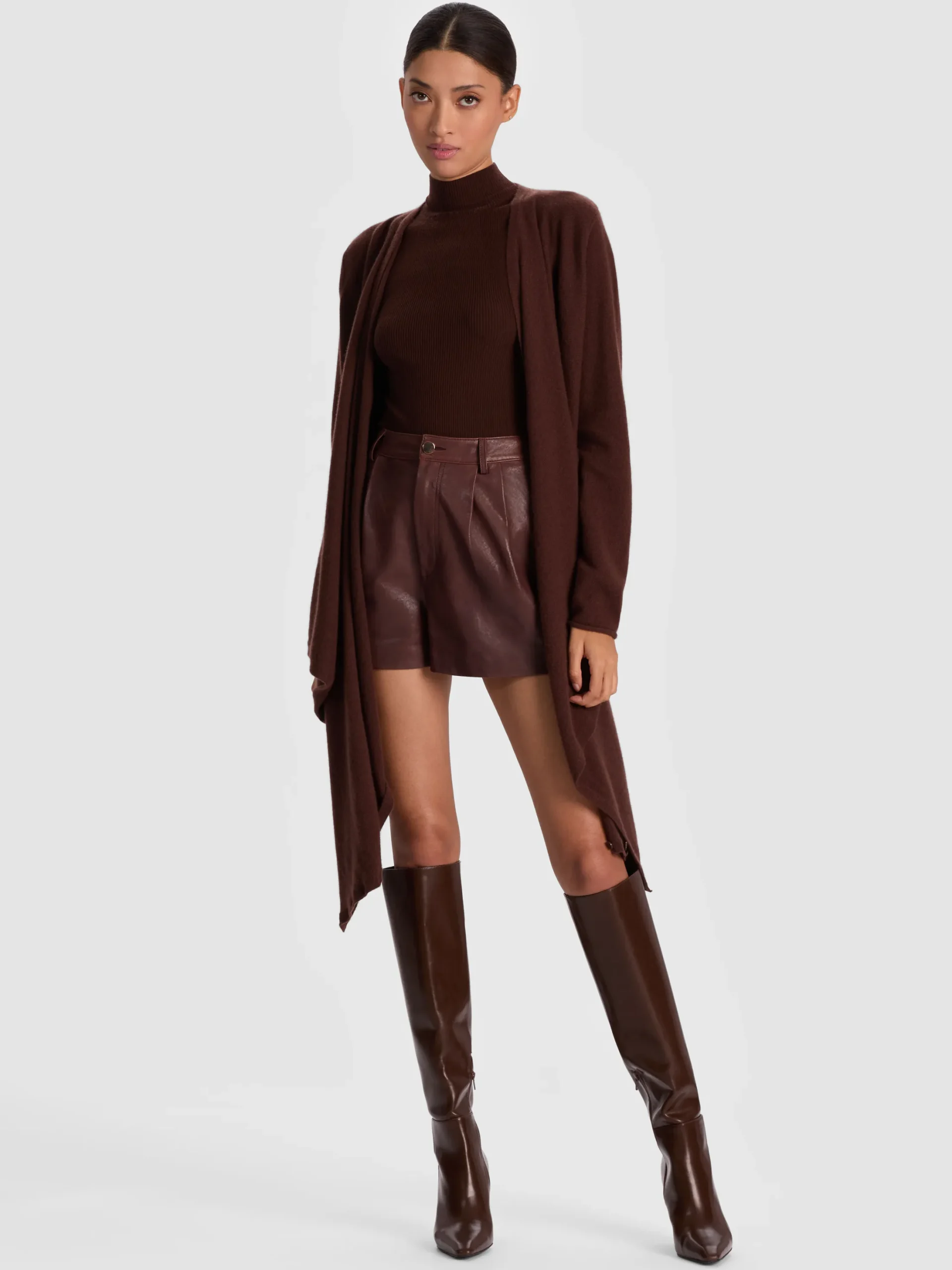 JULES CASHMERE DRAPED PULLOVER