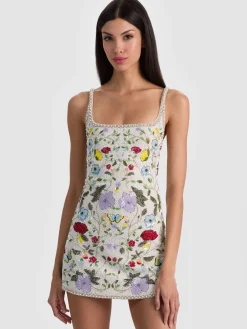 JULIA EMBELLISHED MINI GOWN