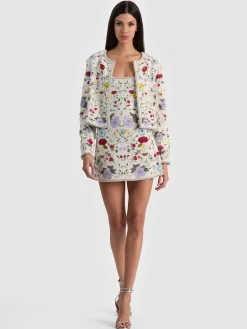 JULIA EMBELLISHED MINI GOWN