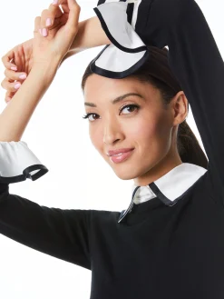 JUSTINA COLLARED SWEATER