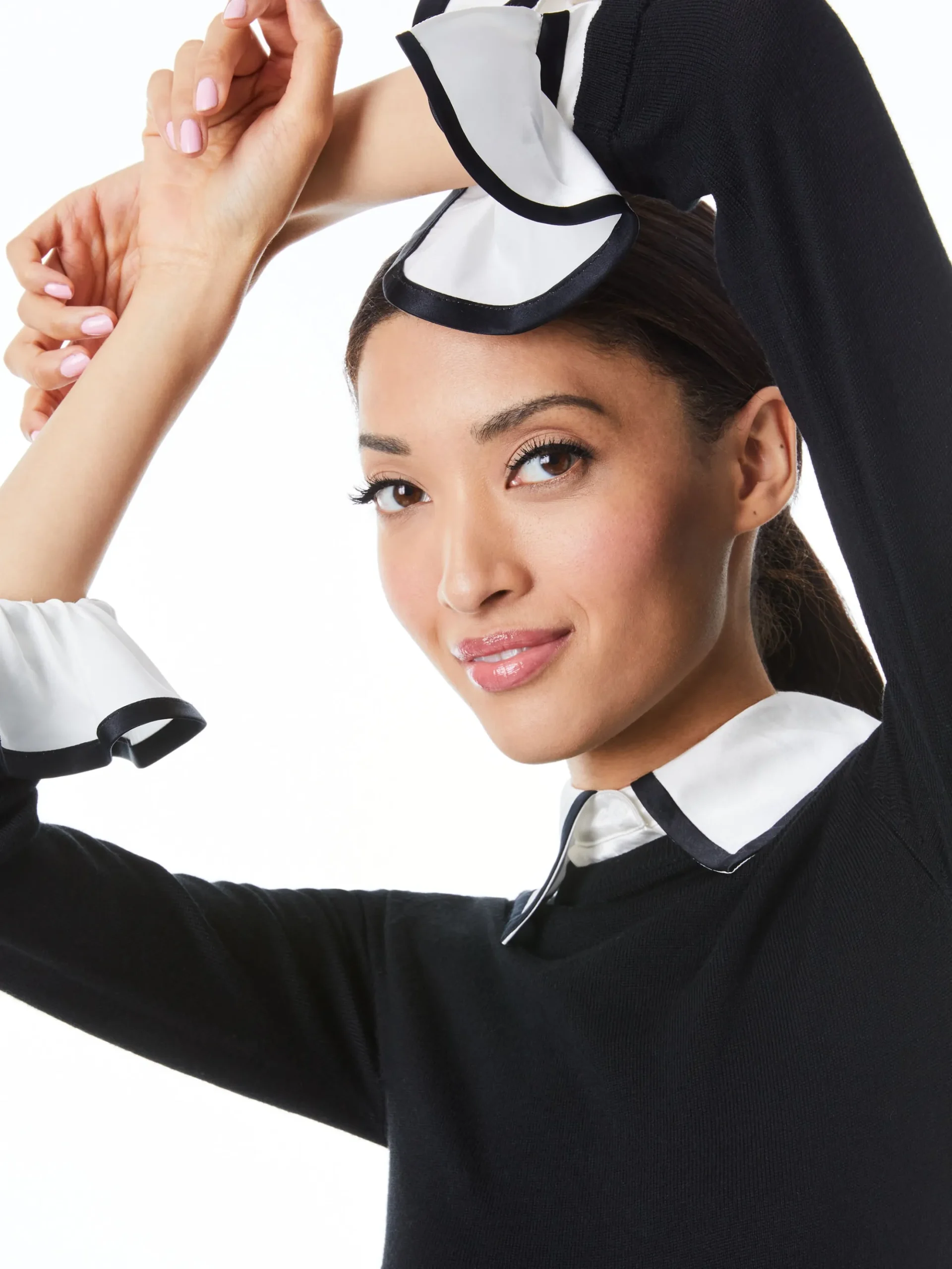 JUSTINA COLLARED SWEATER