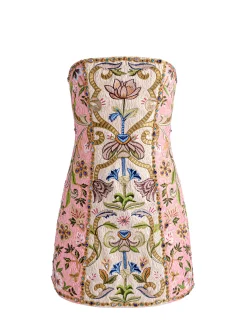 KATIA EMBROIDERED MINI DRESS