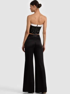 KATYA EMBELLISHED BOW TOP