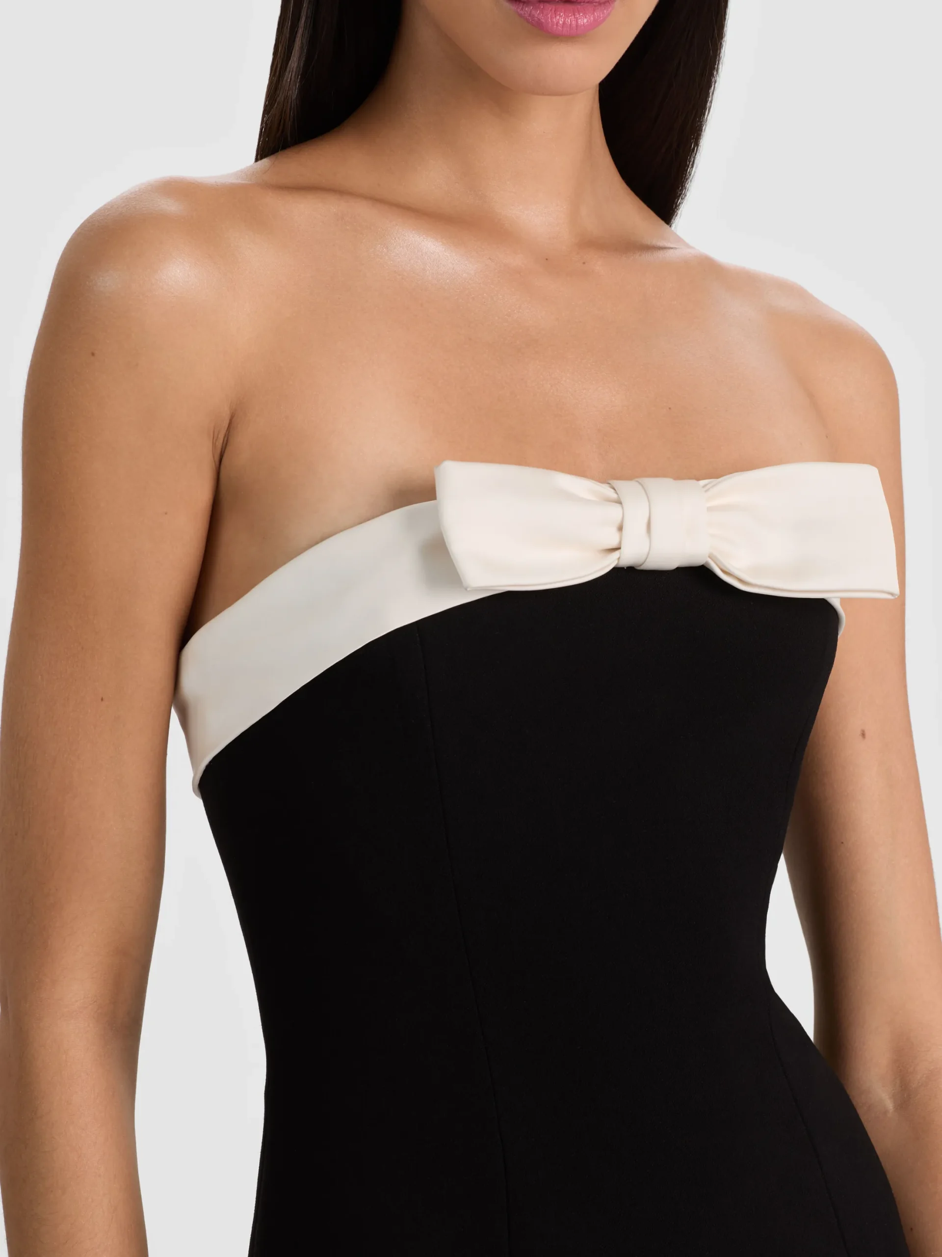 KATYA SCULPTED BOW ROMPER