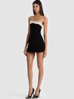 KATYA SCULPTED BOW ROMPER