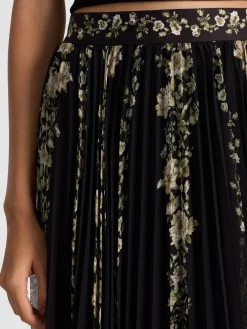 KATZ PLEATED MAXI SKIRT