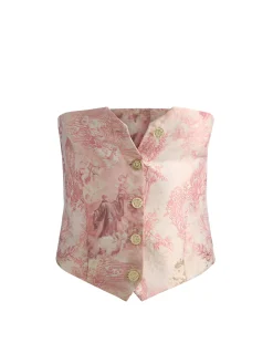 KELCEY STRAPLESS VEST