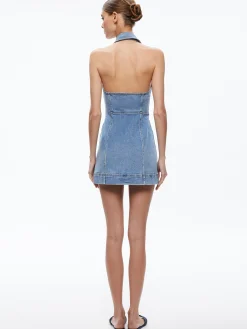 KENDALL DENIM MINI DRESS