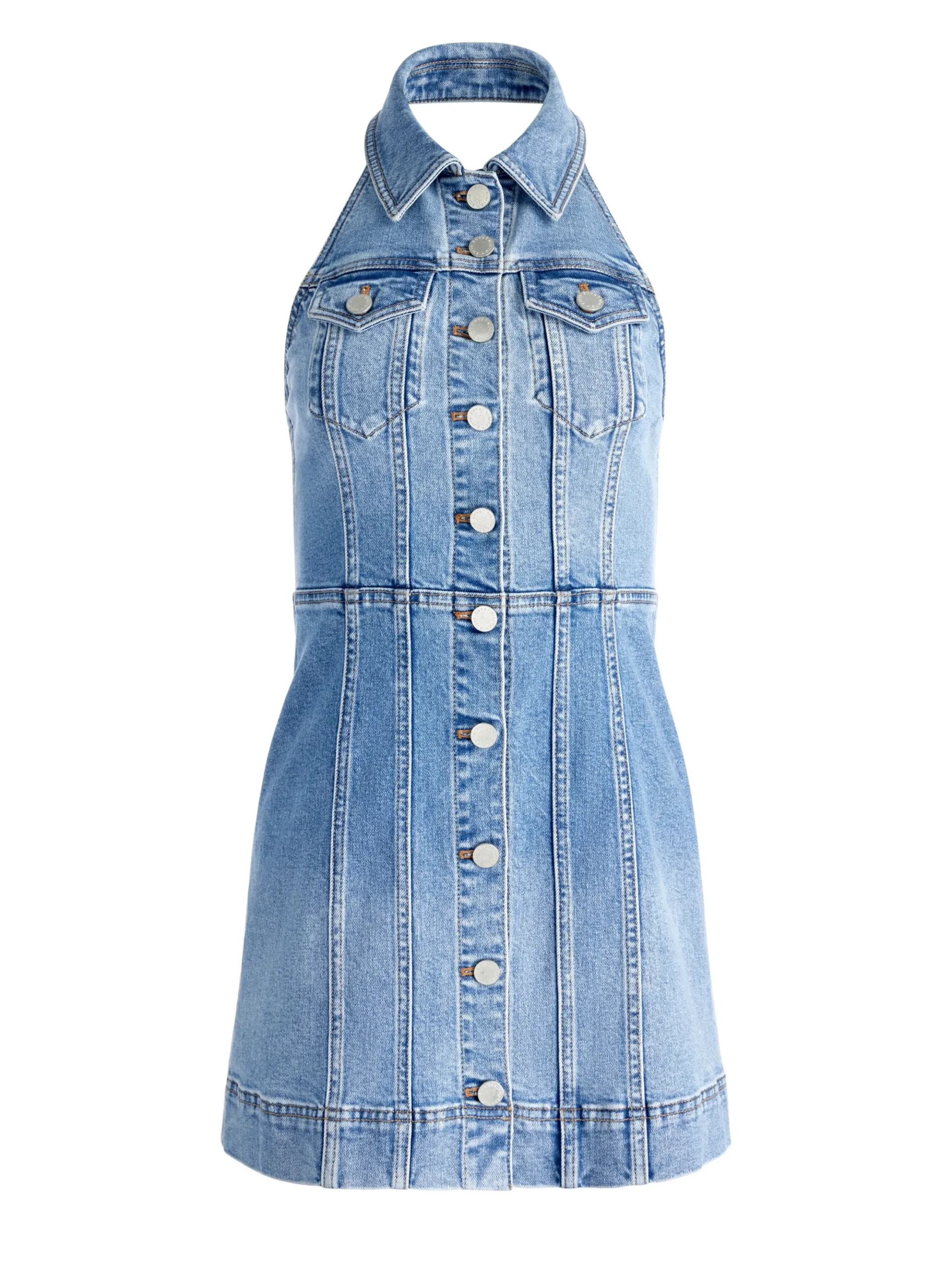 KENDALL DENIM MINI DRESS