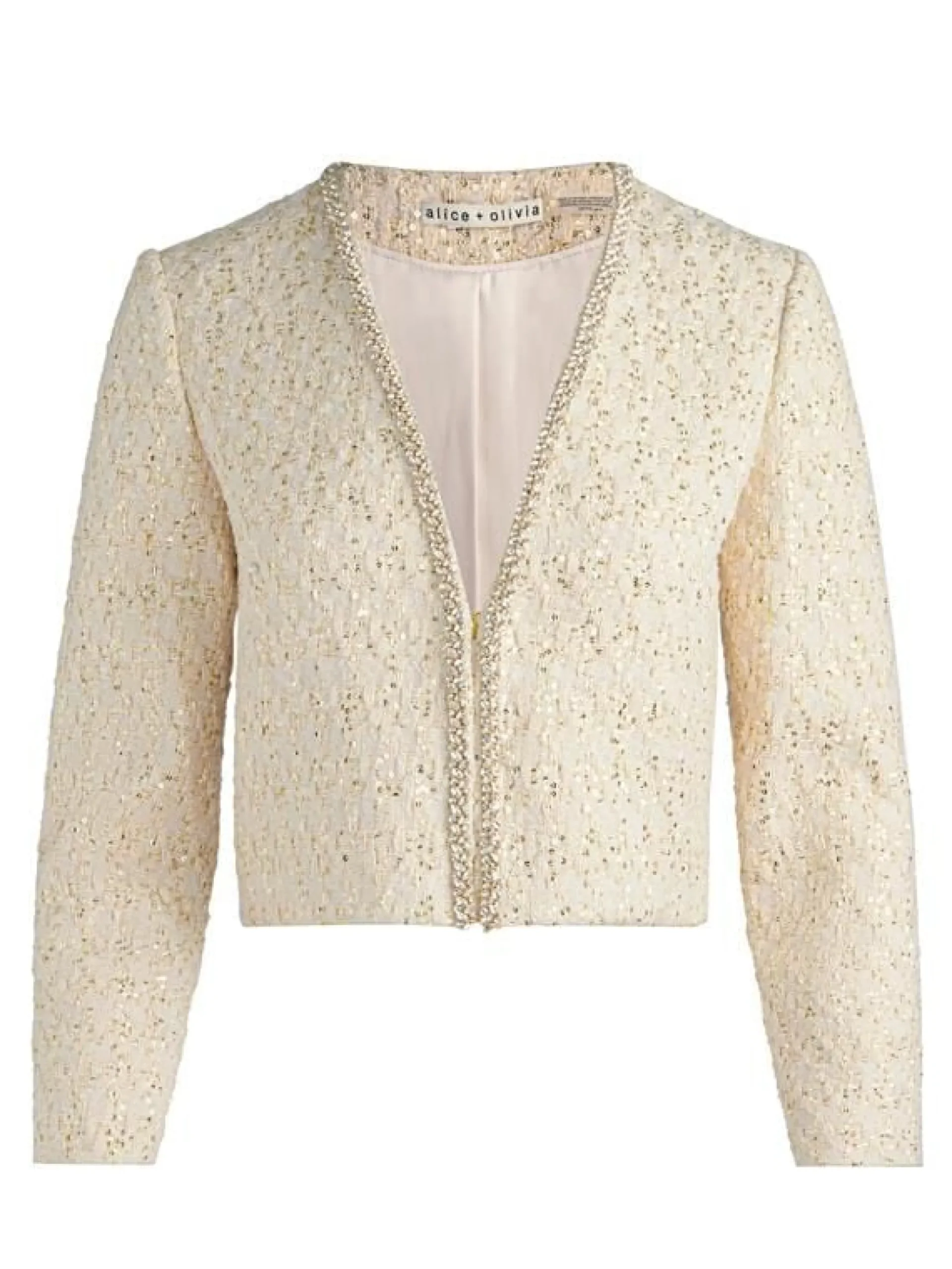 KIDMAN EMBELLISHED TWEED JACKET